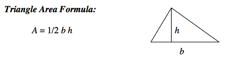 Triangle formula